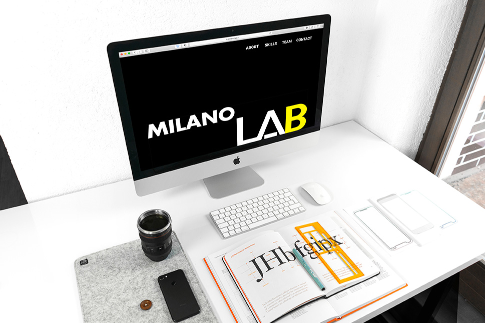 Milno Lab sito web